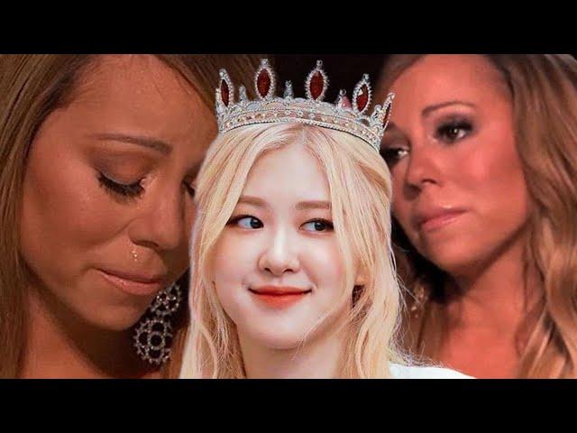 They Can't Believe BLACKPINK Rose Did This To Mariah Carey