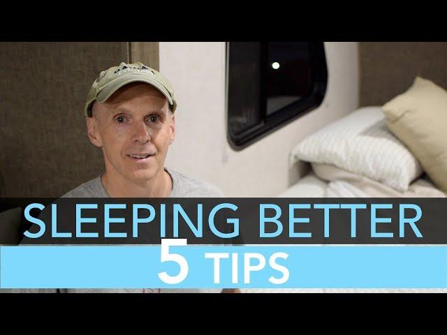 Top 5 Items for Sleeping Better in Your R-Pod RV