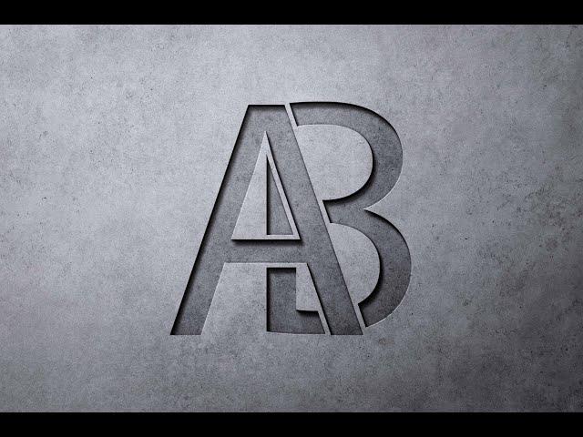 How to Create a Logo in Photoshop easily #shorts