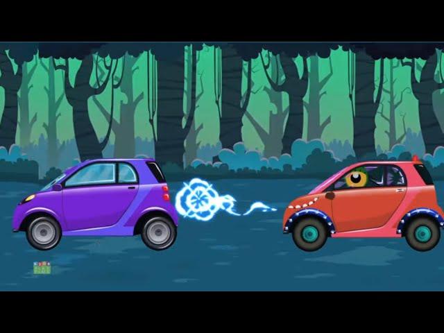 Halloween Escape | Vehicles Videos for Kids | Vehicles Cartoon | Children Videos