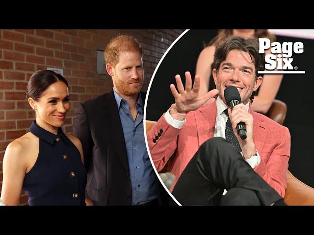 John Mulaney drags Prince Harry, Meghan Markle’s failed Netflix projects in front of A-listers