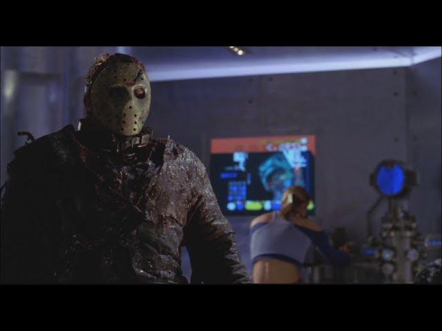 Liquid nitrogen death scene - Jason X