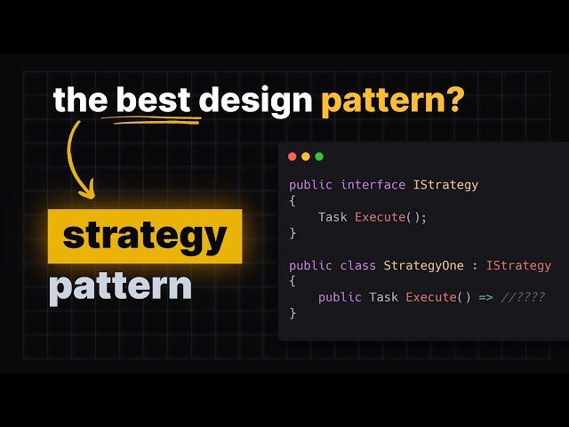 Strategy Pattern, The Best Software Design Pattern