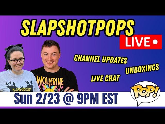 Funko Livestream with Slapshotpops