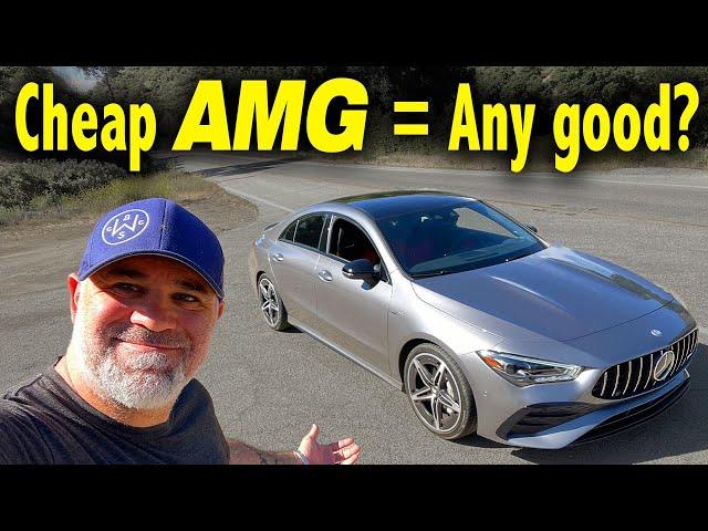 Mercedes' CLA35 Is the Cheapest AMG Car On Sale - Does it Feel Like One? - TheSmokingTire