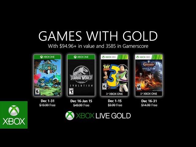 Xbox - December 2019 Games with Gold