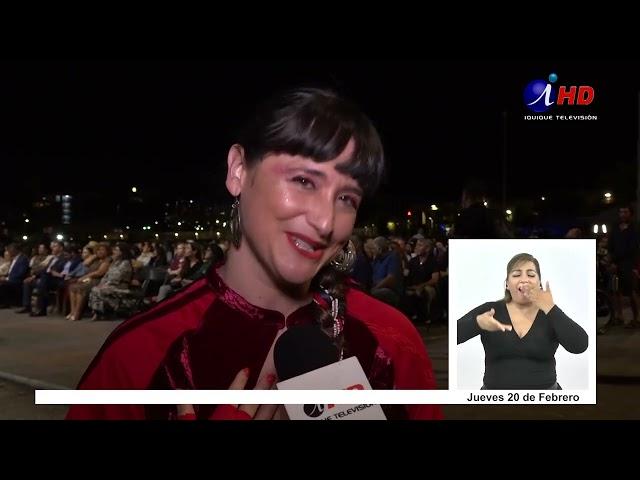 La “Reina del Tamarugal” tuvo su gran fiesta (25.02.2025) LENGUA DE SEÑAS