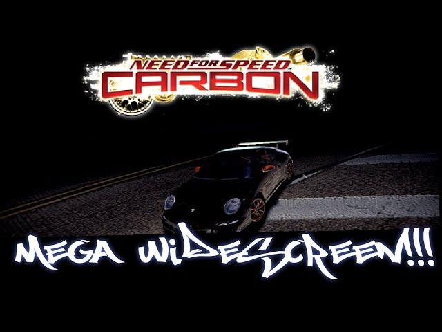 NFS Carbon - Start the game with a resolution of more than 21: 9