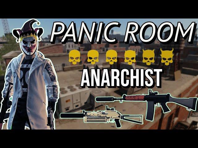 PAYDAY 2 - Panic Room DSOD Solo No Ai, Downs, Assets, Converts, Uppers - Anarchist Rifle Build