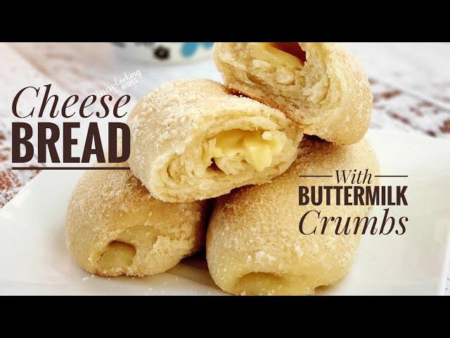 Super Soft Cheese Bread coated with Buttermilk Crumbs | PinoyCookingRecipes