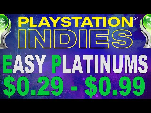 14 Easy Platinum Games under $1 | PSN Deals & Offers Games | Playstation Indies Sale 2022