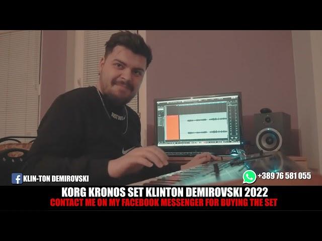 KORG KRONOS SET KLINTON 2022 NEW PRESENTS VIDEO