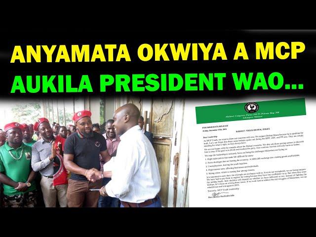 ANYAMATA OKWIYA A MCP AUKILA UTSOGOLERI WA CHIPANICHI KUTI SUKUCHITA BWINO NDE APANGA MOTELE