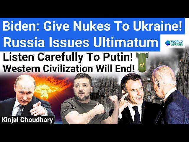 Biden's Dangerous Parting Gift- Nuclear Bomb For Zelensky! Putin Promises Destruction! World Affairs