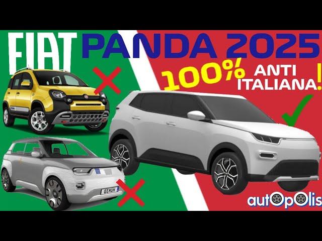 FIAT PANDA 2025!.. La prima auto ANTI-ITALIA (anti UE??) di STELLANTIS. Scopriamola insieme!