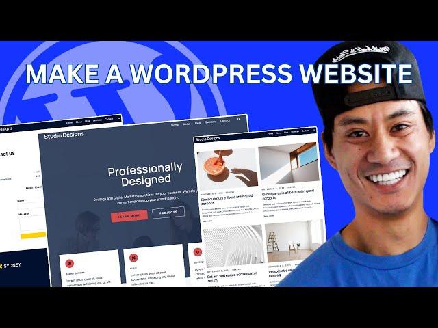 Make a WordPress Website With Sydney Theme 2025!