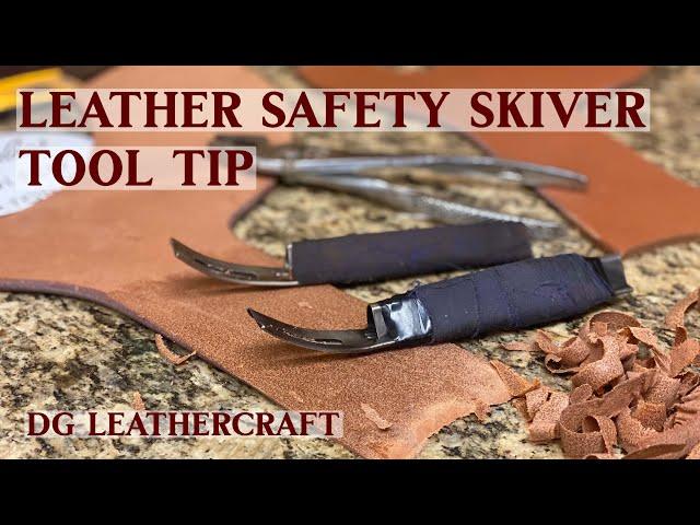 Leather Safety Skiver Tool Tip