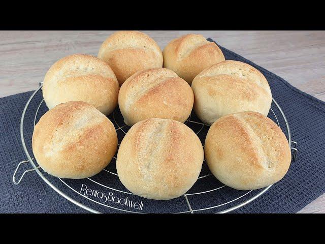 Sonntagsbrötchen, einfach selbstgemacht 