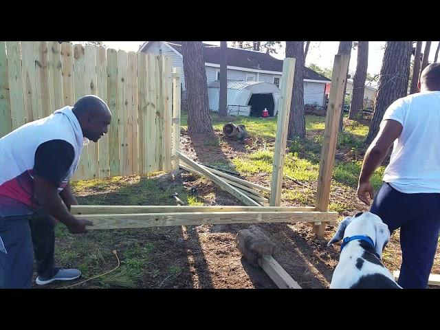 How to Remove a Fence Post using Your own body weight and some wood