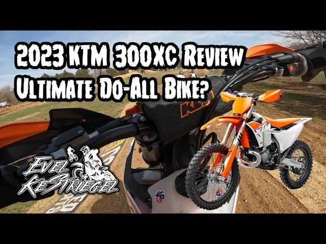 2023 KTM 300XC on MX Track Review