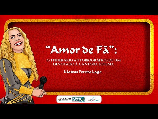 "AMOR DE FÃ": O ITINERÁRIO AUTOBIOGRÁFICO DE UM DEVOTADO À CANTORA JOELMA (TCC em Ciências Sociais)