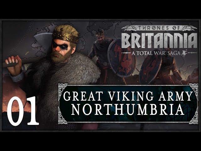 GREAT VIKING ARMY INVADES! | Total War: Saga - Thrones of Britannia (Northumbria) #1| SurrealBeliefs