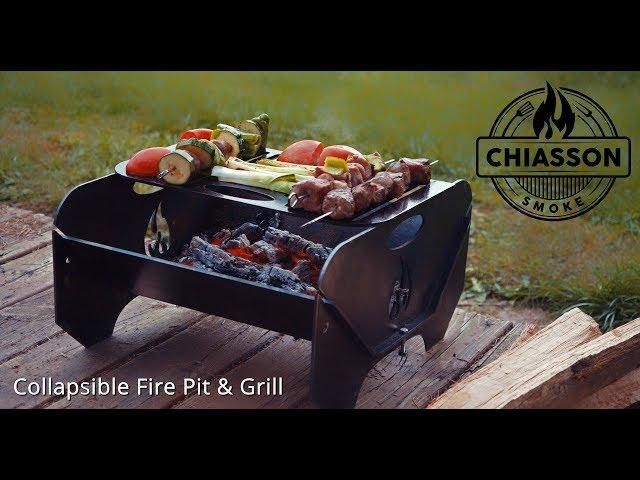 Chiasson Smoke - Collapsible Fire Pit and Grill