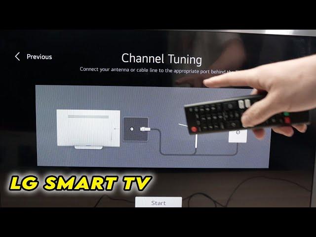 LG Smart TV: How to Scan for Channels (Channel Tuning)