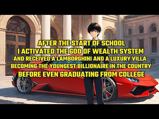 After the Start of School,I Activated the Wealth System, Received a Lamborghini and a Luxury Villa