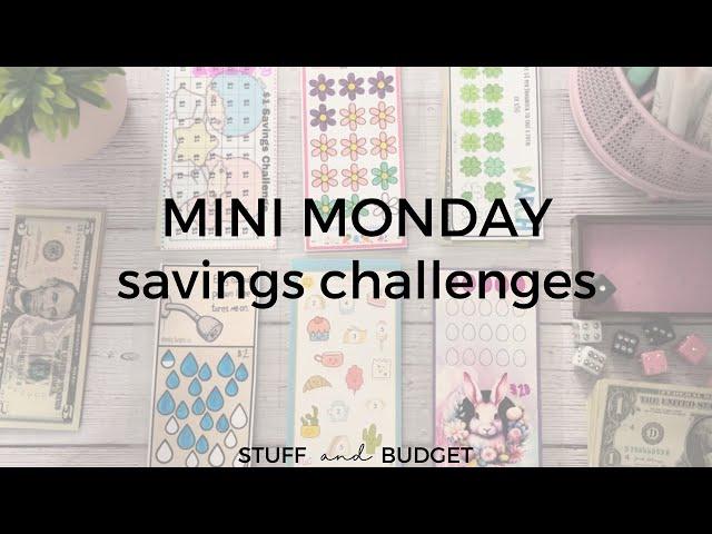 Mini Monday Savings Challenges | Let's Start April Off By Having Some Fun And Saving Some Money!