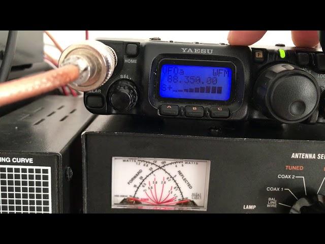 YAESU FT-817 Power Test / HJ3TMP