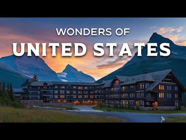 Wonders of United States | Top 60 Famous Places in USA | Travel Video 4K