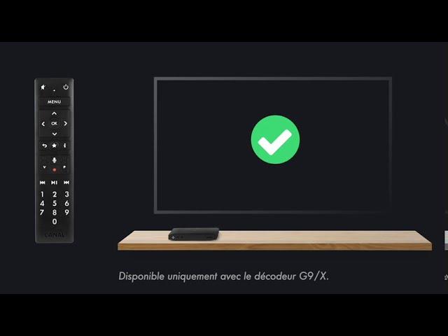 DECODEUR 4K-UHD : comment appairer la télécommande ?