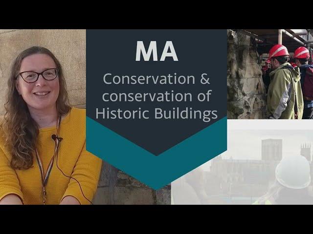 A degree in conservation studies at the University of York