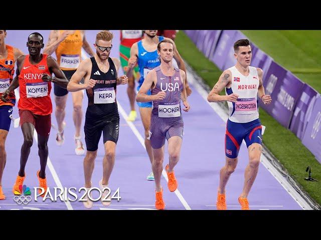 Jakob Ingebrigtsen looks the part in 1500m heat, advances to final | Paris Olympics | NBC Sports