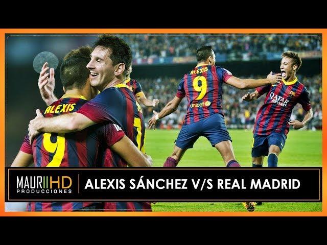 Alexis Sanchez humillando al Real Madrid