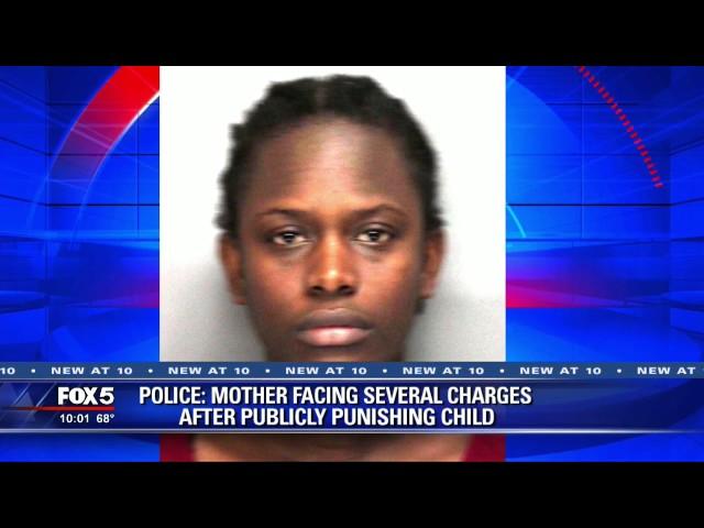 Police say mom forced child to strip