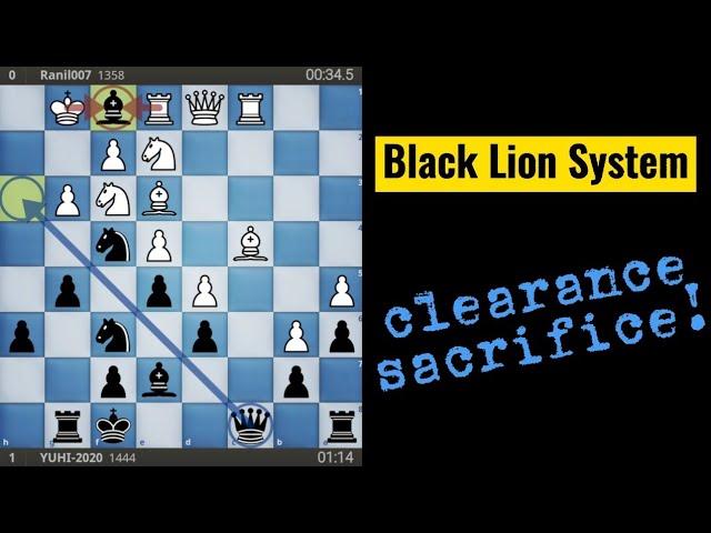 This is my STRONGEST opening! The Black Lion System ! [explained game 1]