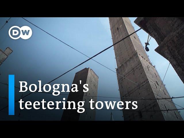 Italy's desperate effort to save Bologna's leaning towers | Focus on Europe