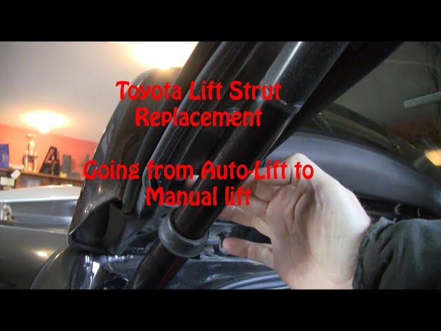 Replacing Toyota Liftgate Struts/Cylinders