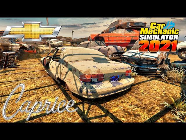 Chevrolet Caprice restoration - Car Mechanic Simulator 2021