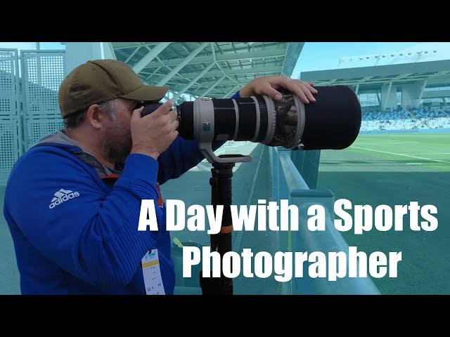 Professional Sports Photography, Behind the Scenes Vlog, Football