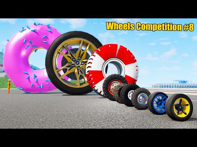 Wheels Competition #8 - Who is better? - Beamng drive