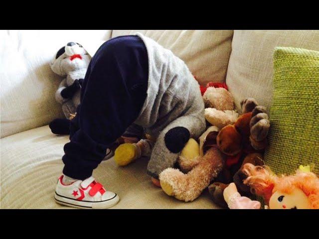 Adorable Babies Moment: See Video When You Want Hide From Trouble |Just Cutie