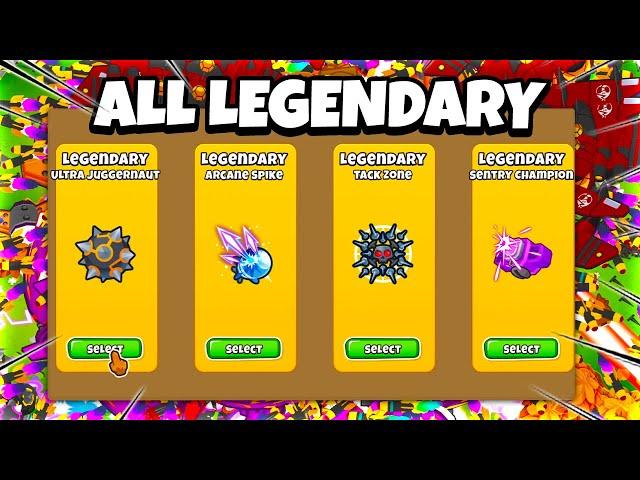 10 Upgrade Monkeys vs 1 ONLY legendary+ Monkey (BTD 6 Upgrade Mod)