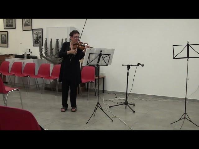 E. Vahl: Elegy and Freilachs for violin solo.