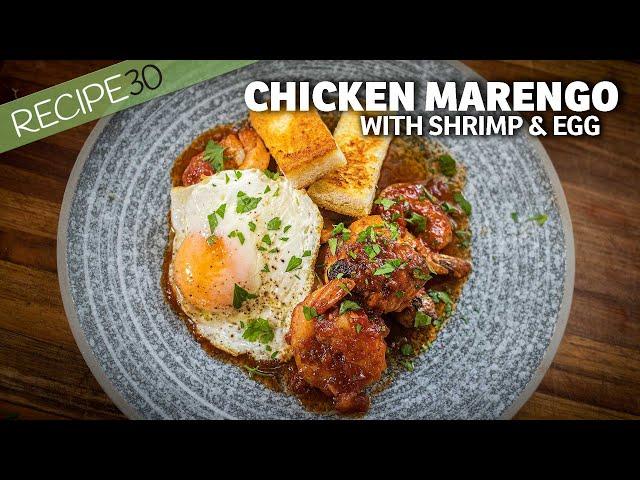 Here's what makes Chicken Marengo With Shrimp and Eggs so comforting!