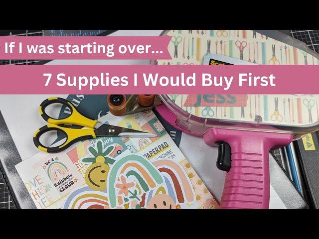 7 Supplies I Would Buy Right Away If I Had to Start Over