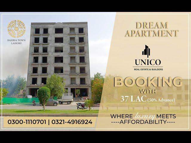Apartment for Sale in Bahria Town, Lahore | Unico builders