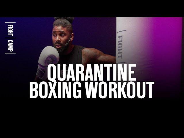 15 MINUTE AT HOME BOXING WORKOUT NO EQUIPMENT NEEDED